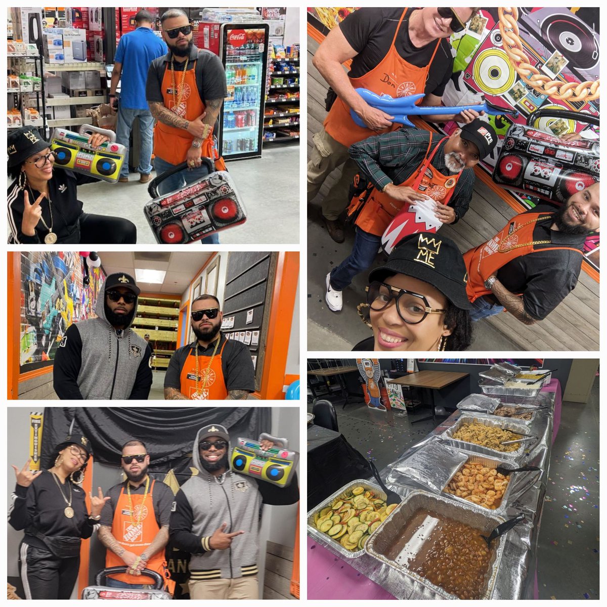 Associates are having a great time celebrating the Success Sharing Event. Great food and great music. Thank you, team 0172. #sucesssharing2023 @JVegaHD1 @SharptonDavid @thdtunya @Tasha81033856 @Jhovany51731272 @RettRasmusan @jamiekathan @JeffWhi1070