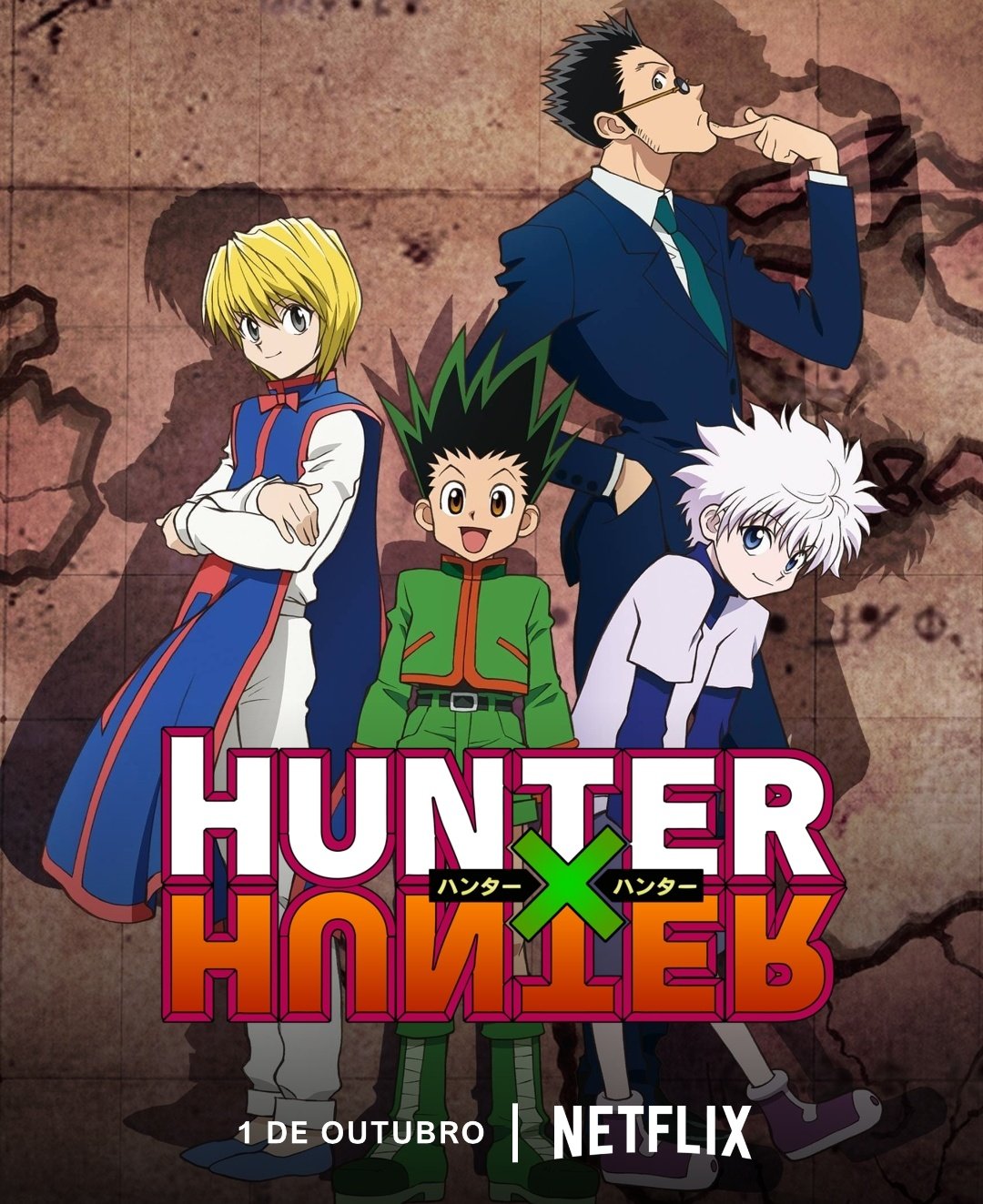 Portal Netflix BR  Fan Account on X: Veio aí! O anime Hunter x Hunter  (2011) retornará ao catálogo da @NetflixBrasil nos próximos meses.   / X