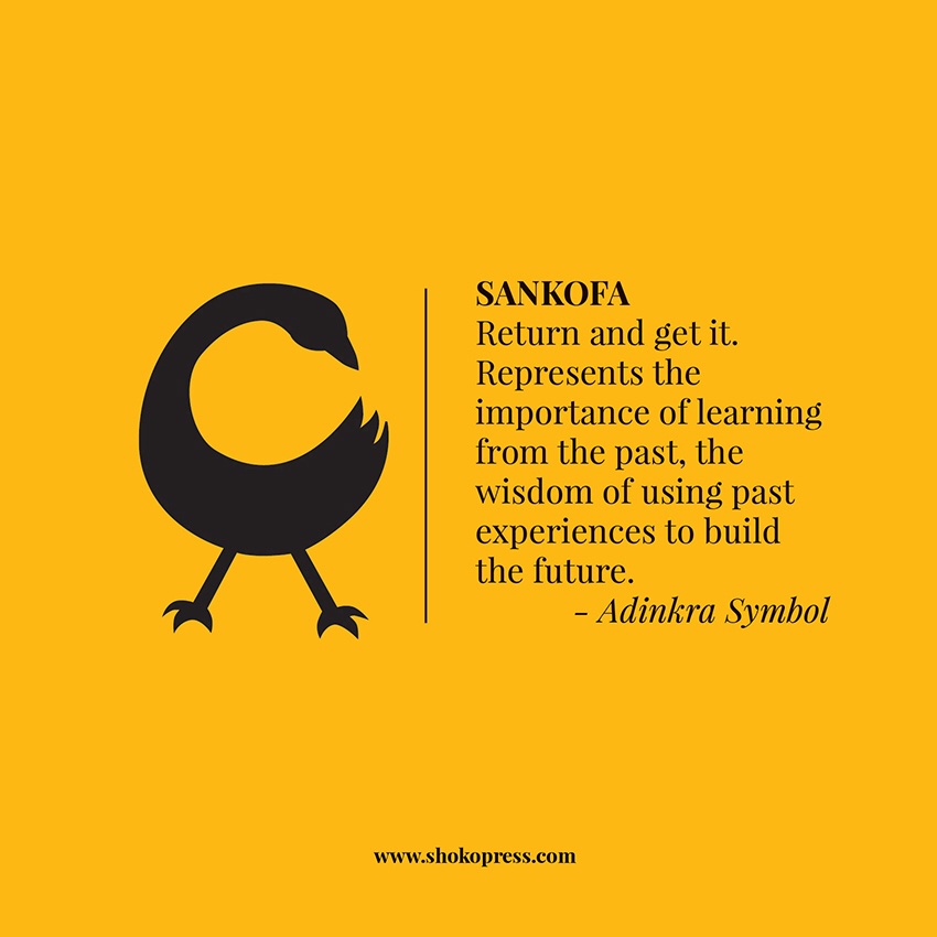 "Look back and learn from your past, in order to build a better future... wherever it might be."

#Sankofa 
Quote from the amazingly remarkable film #Borga (2021) by director York-Fabian Raabe, starring Eugene Boateng and Christiane Paul.