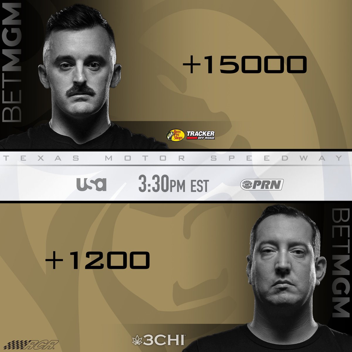 It’s race day in Texas! 

<a href="/BetMGM/">BetMGM 🦁</a> | <a href="/BassProShops/">Bass Pro Shops</a> | @3ChiCanna | <a href="/Tracker_OffRoad/">Tracker Off Road</a>