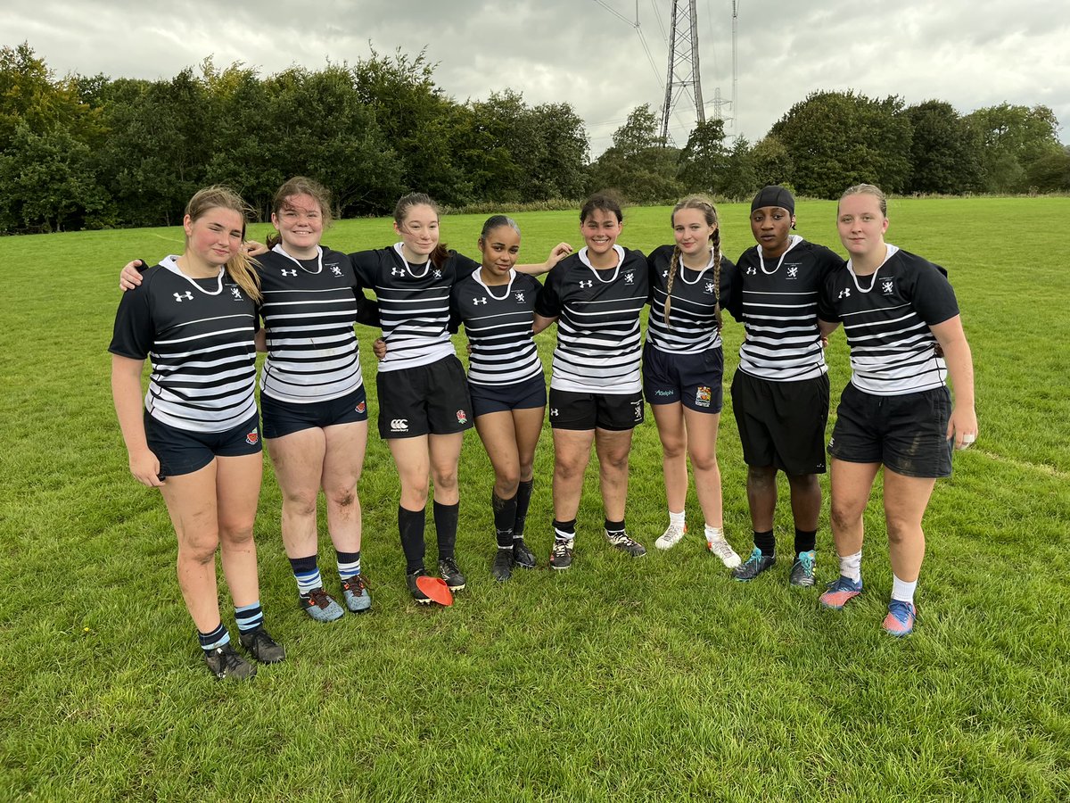 Congratulations to two of under 18s playing in the <a href="/gmgirlsnetwork/">Northern Girls Network</a> at <a href="/MaccRugby/">Macclesfield Rugby</a> 🖤💙💛 
<a href="/WPRFC_Rugby/">Winnington Park RFC</a> <a href="/RadioNorthwich/">Radio Northwich</a>