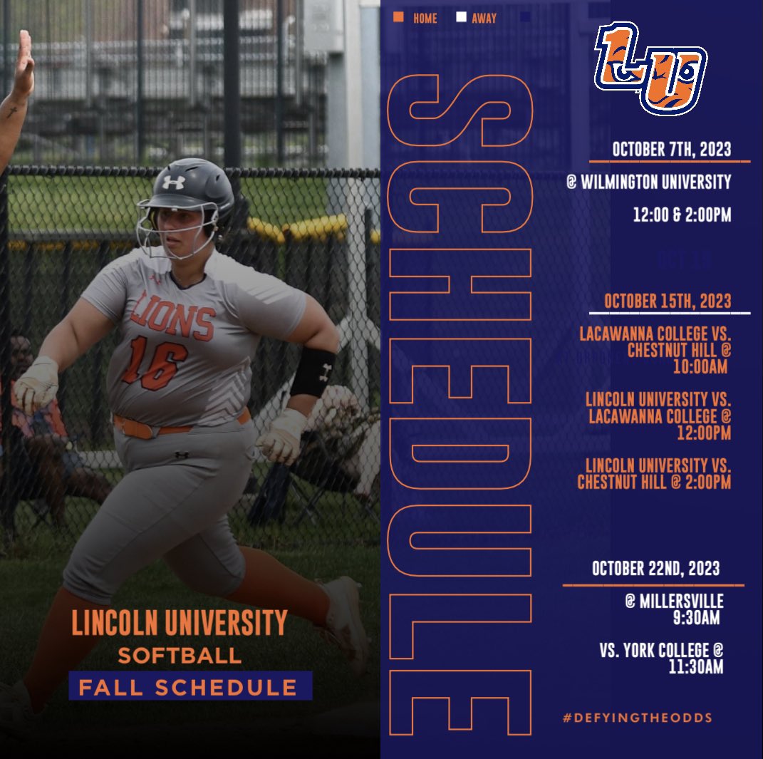 Lincoln University Softball tweet media