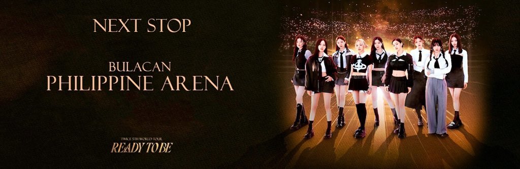 thisisforwtour's tweet photo. NEXT STOP 🛫

‘READY TO BE’ World Tour in Philippines  at Philippine Arena on September 30 &amp; October 1 🇵🇭

#RTBinPhilippines https://t.co/3RMSXHUhTK