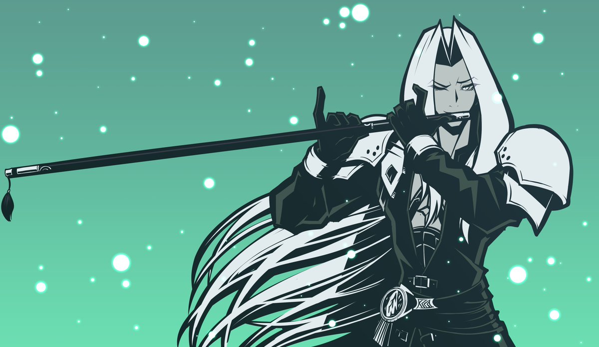 scrimblocrimbo's tweet photo. “Don't be afraid. It's not death─it's a homecoming.” - Sephiroth. #FF7R https://t.co/YSSq2jS639