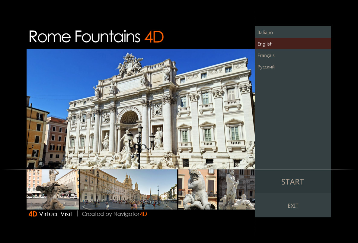 Navigator4D's tweet image. This year we have finished and published our new great 4D project in Tourism - &quot;Rome Fountains 4D&quot;! This new innovative product dedicated to tourists in Rome. Now product already avaible in our online shop shop.museum4d.com