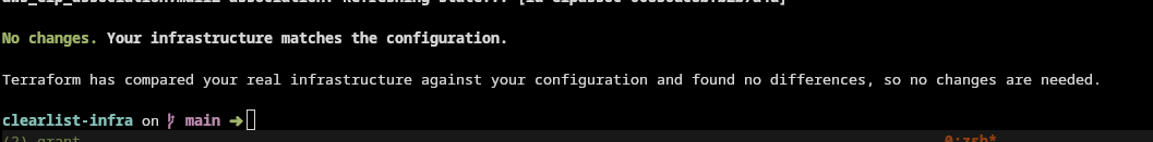 Took about 10000 tries but did manage to import all infrastructure into my #terraform state.