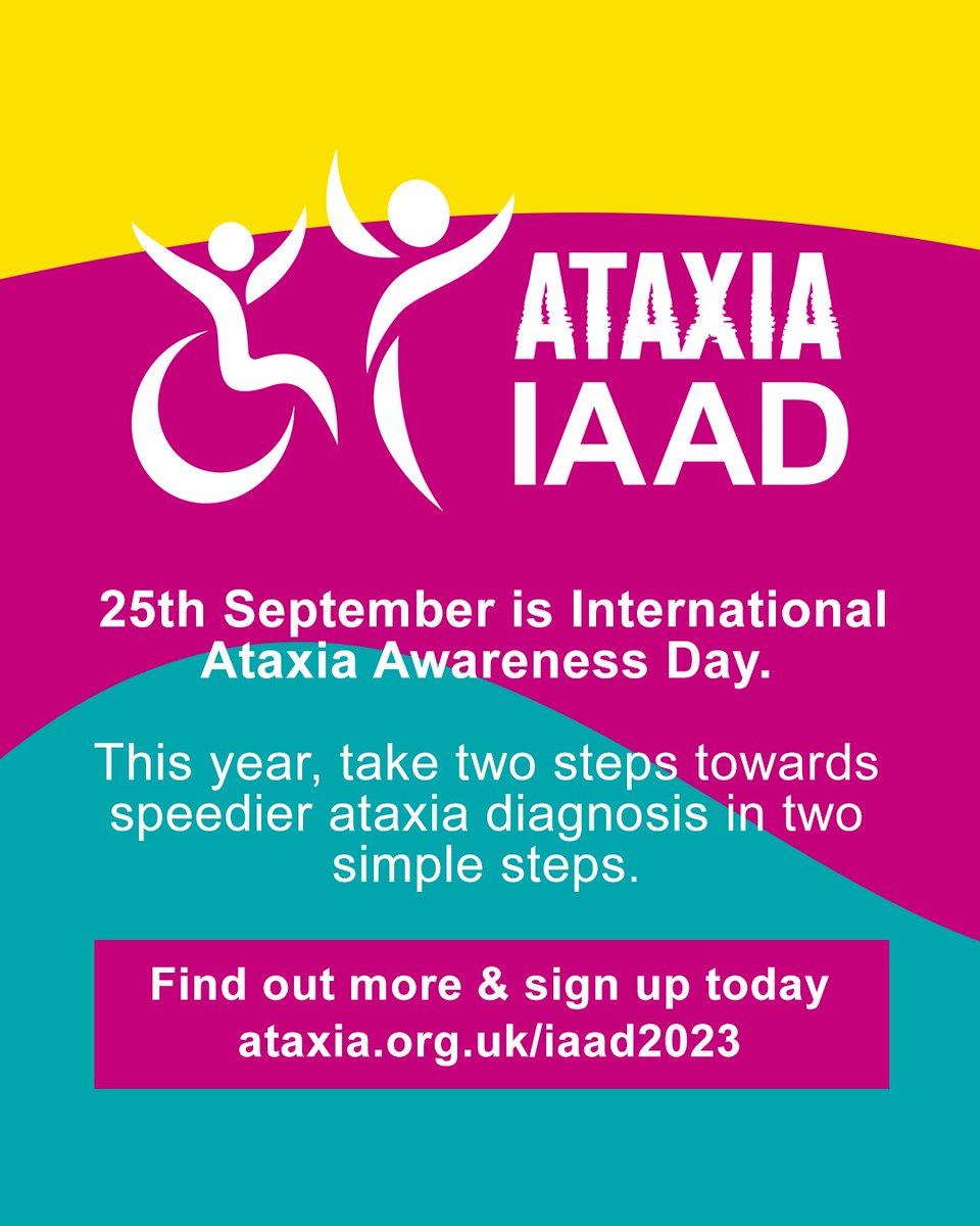 AtaxiaUK's tweet photo. 📣Tomorrow is International Ataxia Awareness day!

Georg has Friedreich’s ataxia (FA) and has been living with this condition for 8 years. He also believes that late diagnosis could be crucial for patients.  

Make a difference: https://t.co/TIFbfOeV8V

#AtaxiaUK #IAAD2023 https://t.co/MEySXdrZ7d