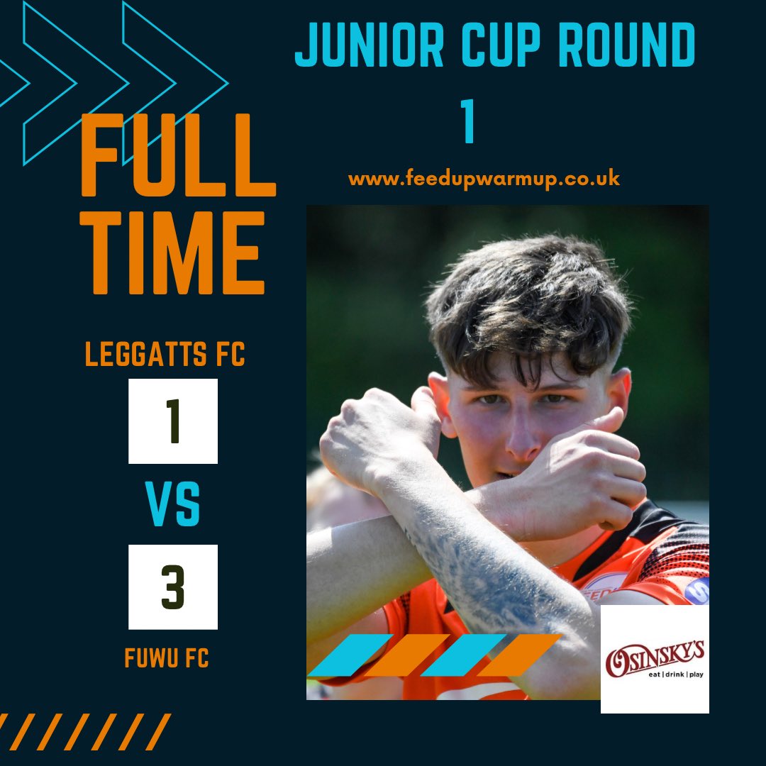 Finished 3-1 to us with goals by <a href="/TristanPotkins/">Tristan P</a> ⚽️⚽️ and Ben Wheeler ⚽️ assists from Connor , Adam and Nathan next round here we come #coyfuwu