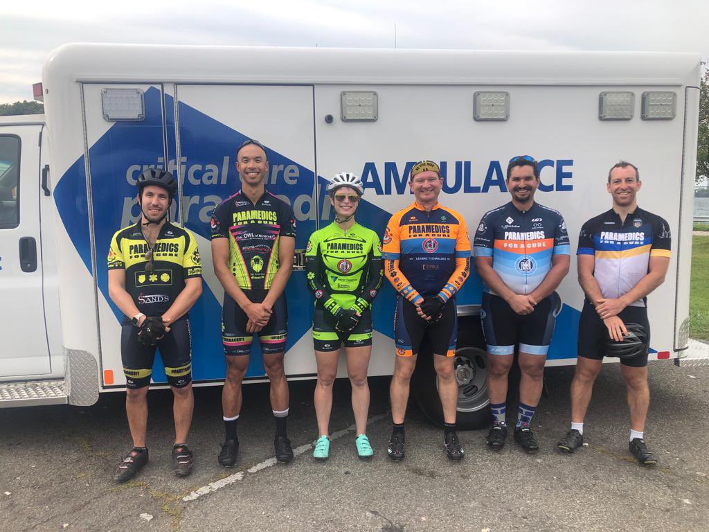 TorontoMedics's tweet photo. Today marks the final day of the 2023 Ontario @Paramedic_Ride. For this last gruelling stretch, Team Toronto’s riders and support crew are cycling approximately 120km - through sometimes challenging terrain - from Niagara Falls to Oakville. #ParamedicRide  #YouveGotThis https://t.co/YFgDBVZItZ