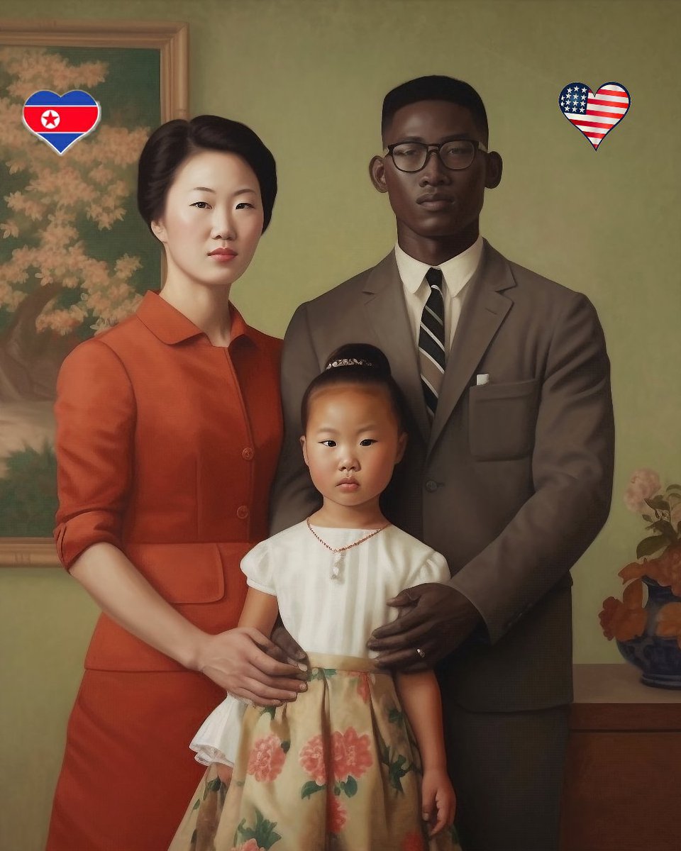 10. #NorthKorea - #USA

#midjourney #mixedcouple #reimagined #hypothetical #earth