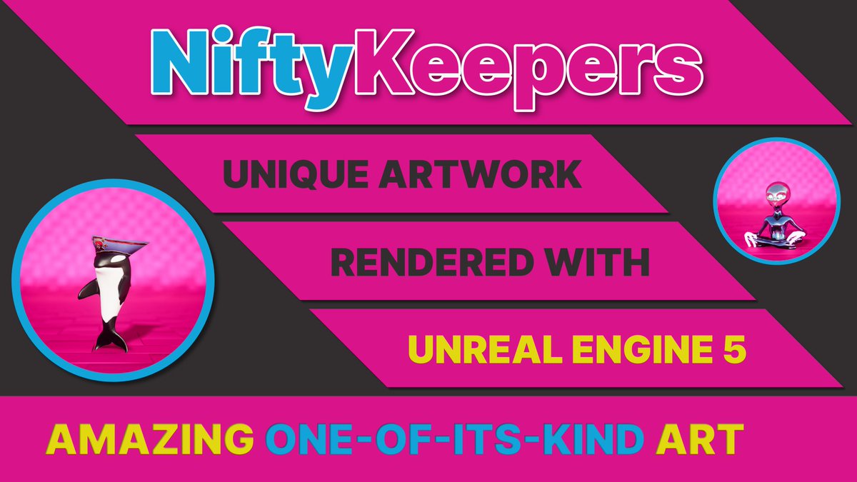 Posing and grooming Gorilla Beringei for <a href="/NiftyKeepers/">NiftyKeepers</a> in #Blender, and then bringing this magnificent giant to life in #UnrealEngine5 was an absolute thrill and privilege! 🦍

Nifty Metadata:
- 6 Item Classes
- 6 Item Rarities
- 24 Items
- 2 weekly Raffles
- 10k unique Pieces