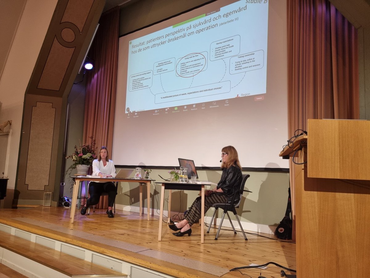 Charlotte K Häger (@chkhager) on Twitter photo Hade äran i fredags att vara opponent på en läsvärd avhandling av Kristin Gustafsson , @Linköpings universitet med om höft- och knäartros. 5 publicerade studier. Bra jobbat Kristin #ostheoatritis, #register handledare <a href="/JoannaKvist/">joanna.kvist</a> Hade äran i fredags att vara opponent på en läsvärd avhandling av Kristin Gustafsson , @Linköpings universitet med om höft- och knäartros. 5 publicerade studier. Bra jobbat Kristin #ostheoatritis, #register handledare <a href="/JoannaKvist/">joanna.kvist</a>