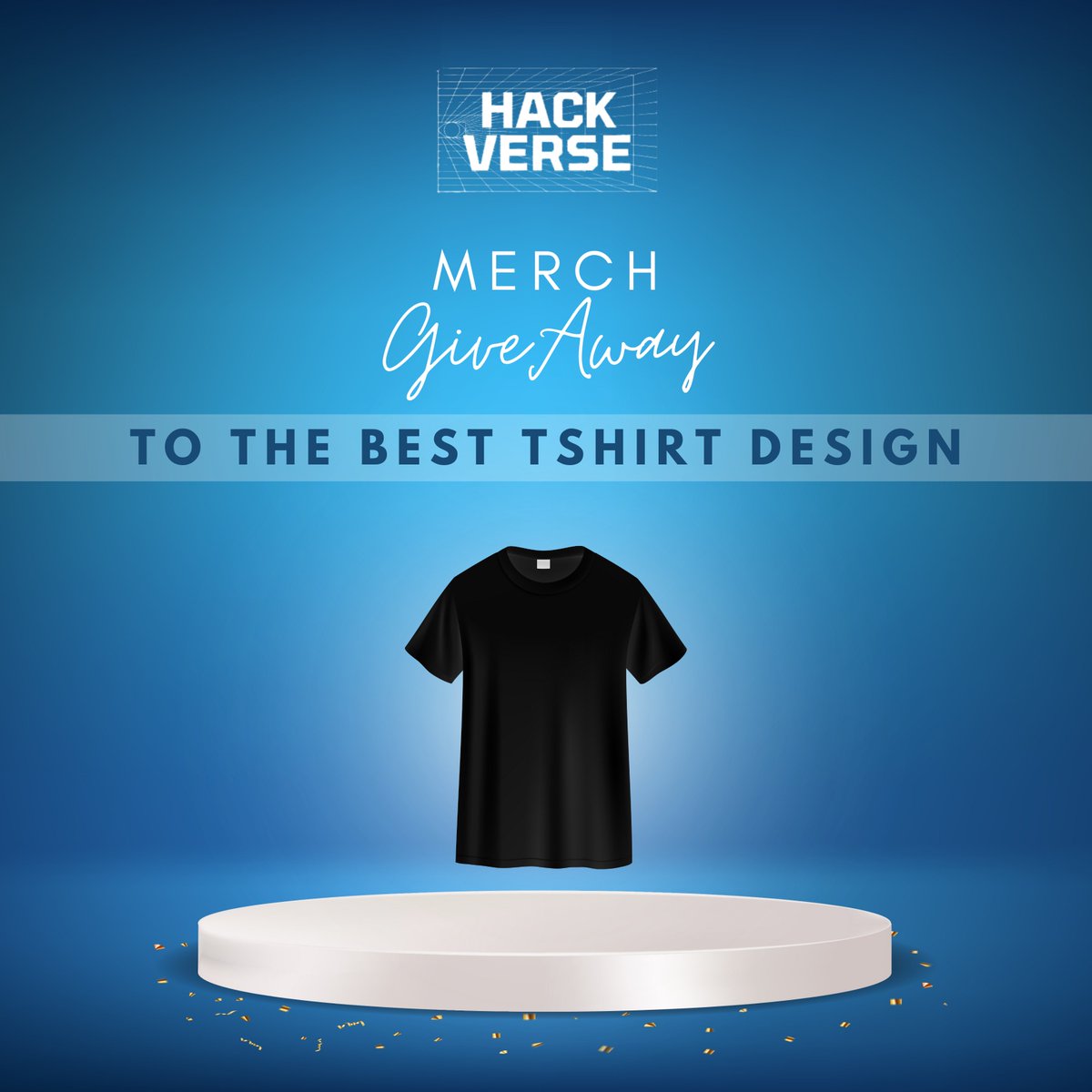 247pmstudio's tweet image. 🎉 We are Giving Away Free T-shirts 🎁

Want to win our exclusive HackVerse Merchandise ? Help us Design our T-Shirt and win our Merchandises 👕

Rules to Win 👇