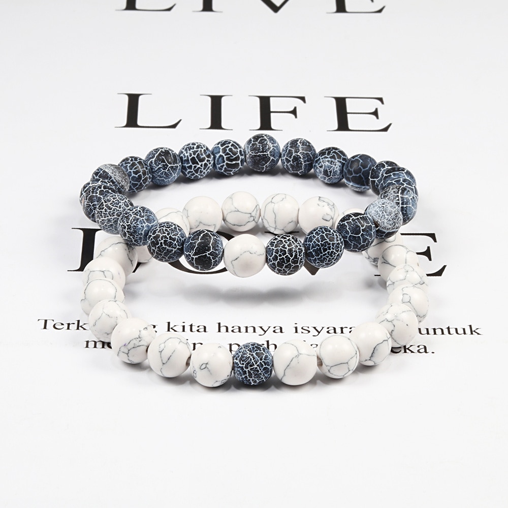 sxaccessory's tweet photo. #Black #White Distance #Bracelet Set - Natural Lava #Stone and #Tiger #Eye Beaded Couples Bracelets for #Men and #Women, Elastic Rope #Yoga #Jewelry🌟🌟🌟🌟🌟Elevate your #style with Reliatonny's Trendy Round Beaded Bracelets &amp; #Bangles. #Unisex, #versatile for retail, wholesale. https://t.co/AeRXEN99sM