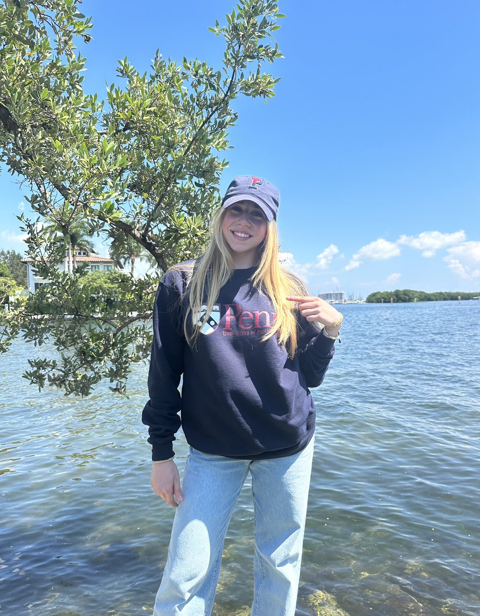 I am SO excited to announce my verbal commitment to the admissions process at the University of Pennsylvania to further my athletic career! A huge thank you to my family, friends, teammates, and coaches for supporting me throughout this process. GO QUAKERS ❤️💙