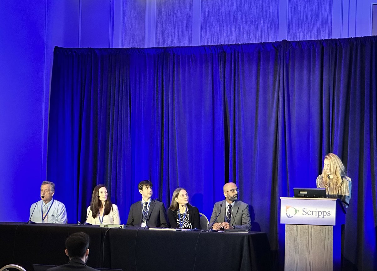 Lots of great learning on everything amyloid, sarcoid, HCM, genetic cardiomyopathies, and cardio-onc. Thank you to all our amazing speakers, attendees, and exhibitors for participating in our Scripps Cardiomyopathies and Cardio-Oncology Symposium 2023!🫀🙌