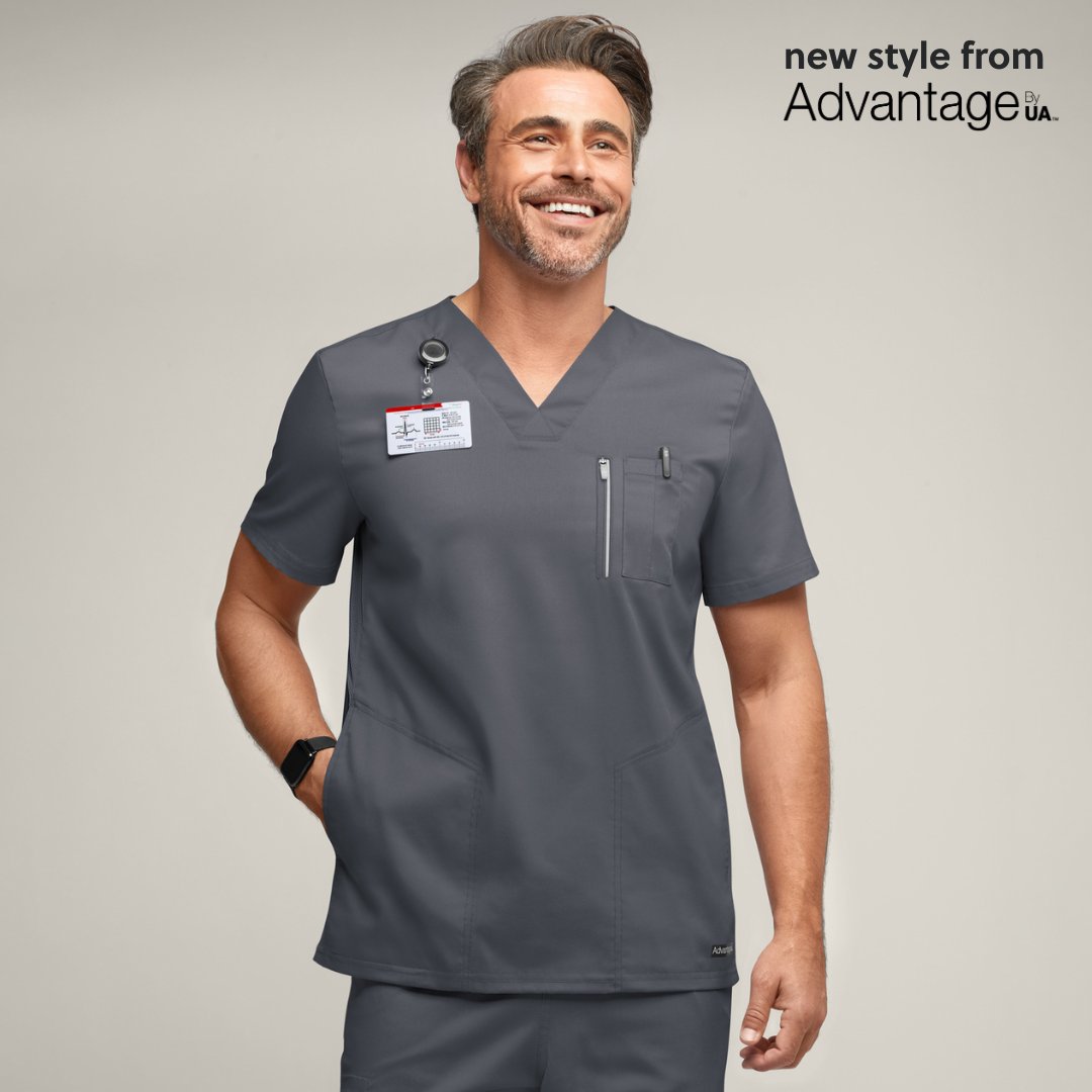 UAScrubs's tweet photo. Stay fresh and comfortable all shift long 🌬️ Our latest style from Advantage STRETCH features air-mesh technology in both the scrub top and bottoms, providing superior ventilation and flexibility. Now available at the men's shop. https://t.co/0i6ebiPGJG https://t.co/D7OANNnCQS