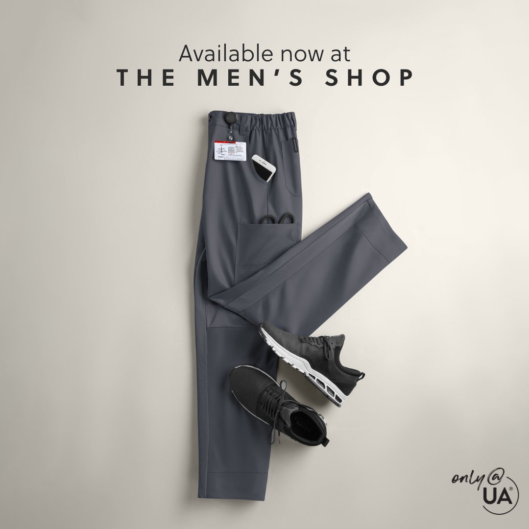 Stay fresh and comfortable all shift long 🌬️ Our latest style from Advantage STRETCH features air-mesh technology in both the scrub top and bottoms, providing superior ventilation and flexibility. Now available at the men's shop. bit.ly/3Pt8H4Q