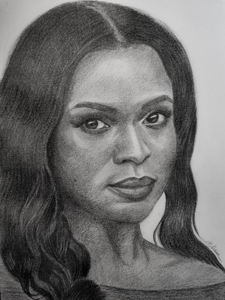 Here is @YetideBadaki and her pure beauty. I love this face, it's incredibly perfect.
I'm sure you still remember American Gods with the perfect goddess Bilquis.
#yetidebadaki #art