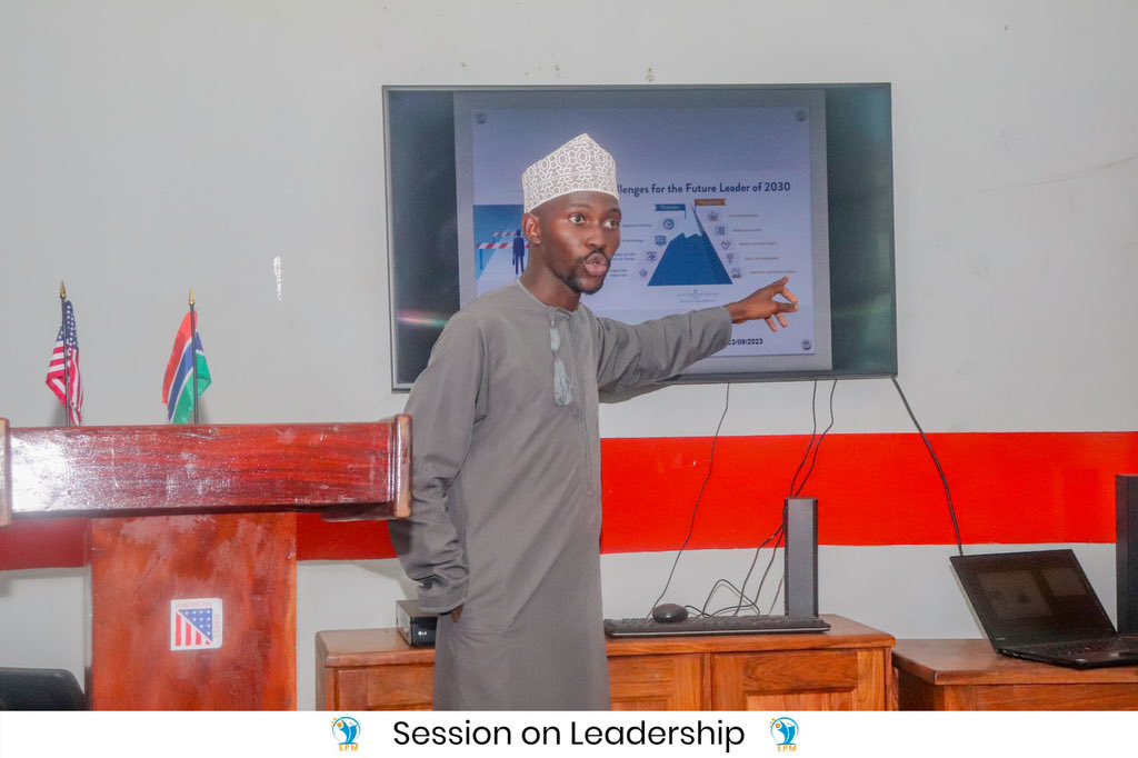 EMP_24's tweet photo. Yesterday, we successfully held the first session of our carefully designed Mentorship Program for #students and #career #professionals with an exclusive Focus on #Leadership. Through the thought-provoking delivery of our Leadership Expert Sheikh Omar Sillah

#PersonalGrowth
#EPM https://t.co/KSR9R0LJr3