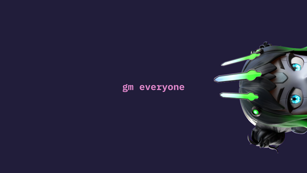 Gm everyone, say it back 👇