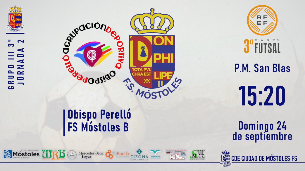 1mostolesfs's tweet photo. FINAL
@FuriarojaADOP 2️⃣
FILIAL 3️⃣
+3 con sabor a hazaña, remontando un 2-1 en los últimos 30 segundos.
Goles de Hugo y Rober(2)…
Siempre y solo Móstoles!!!
#canteraazul https://t.co/LDWoMZssS9
