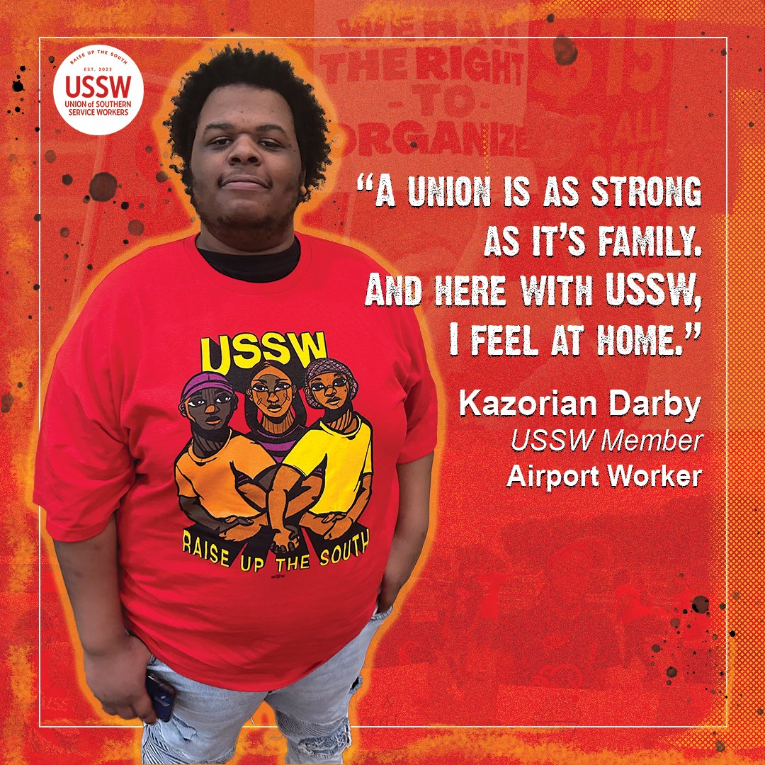 A union is only as strong as the workers! We gotta be prepared to step up and stand together. #OrganizetheSouth #UnionsforAll