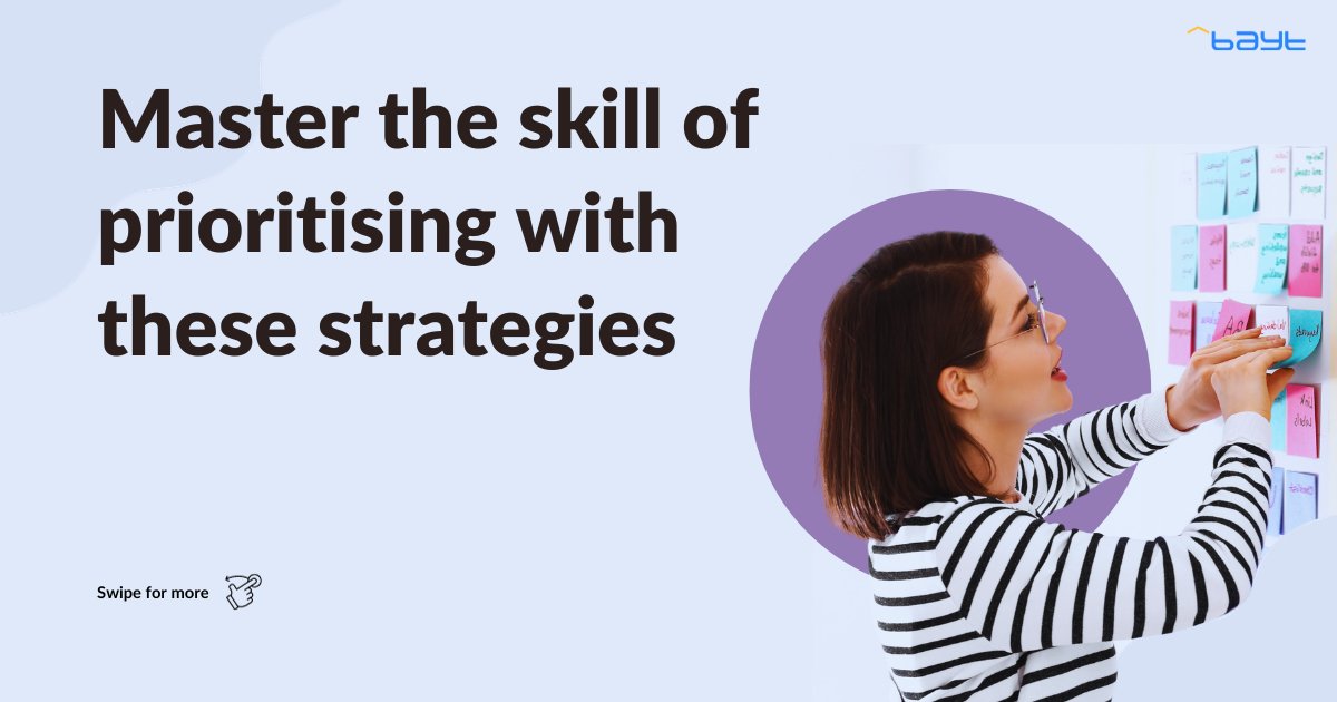 Baytcom's tweet image. 🚀 Master your deadlines and supercharge productivity! 📈 Discover 10 actionable strategies for success, from prioritizing tasks to banishing distractions. 
Ready to take control and achieve with confidence? 
🎯 Read more: bit.ly/3POWzfA
#TaskPrioritization