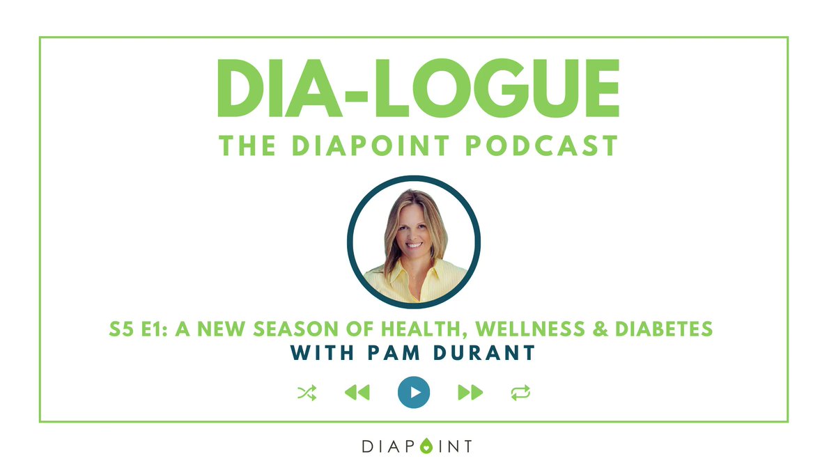 Welcome to Season 5 of Dia-logue: The Diapoint Podcast! This season, we have an incredible line-up of guests from the worlds of health, wellness & #diabetes, each with unique insights that promise to enlighten & empower you. 🎧 buff.ly/3PqxR3T #diabetespodcast #T1D #T2D