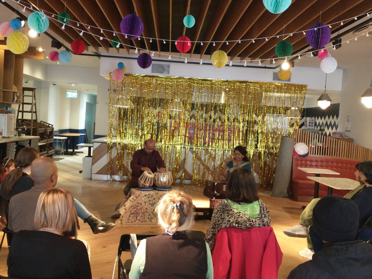 sampad_arts's tweet photo. We are delighted to be part of the fabulous @paperback_TC #littlebutLIVE festival presenting a South Indian Singing workshop by the immensely talented Sanchita Pal in partnership with @misfits_music #livemusic https://t.co/abfDLiHTPV