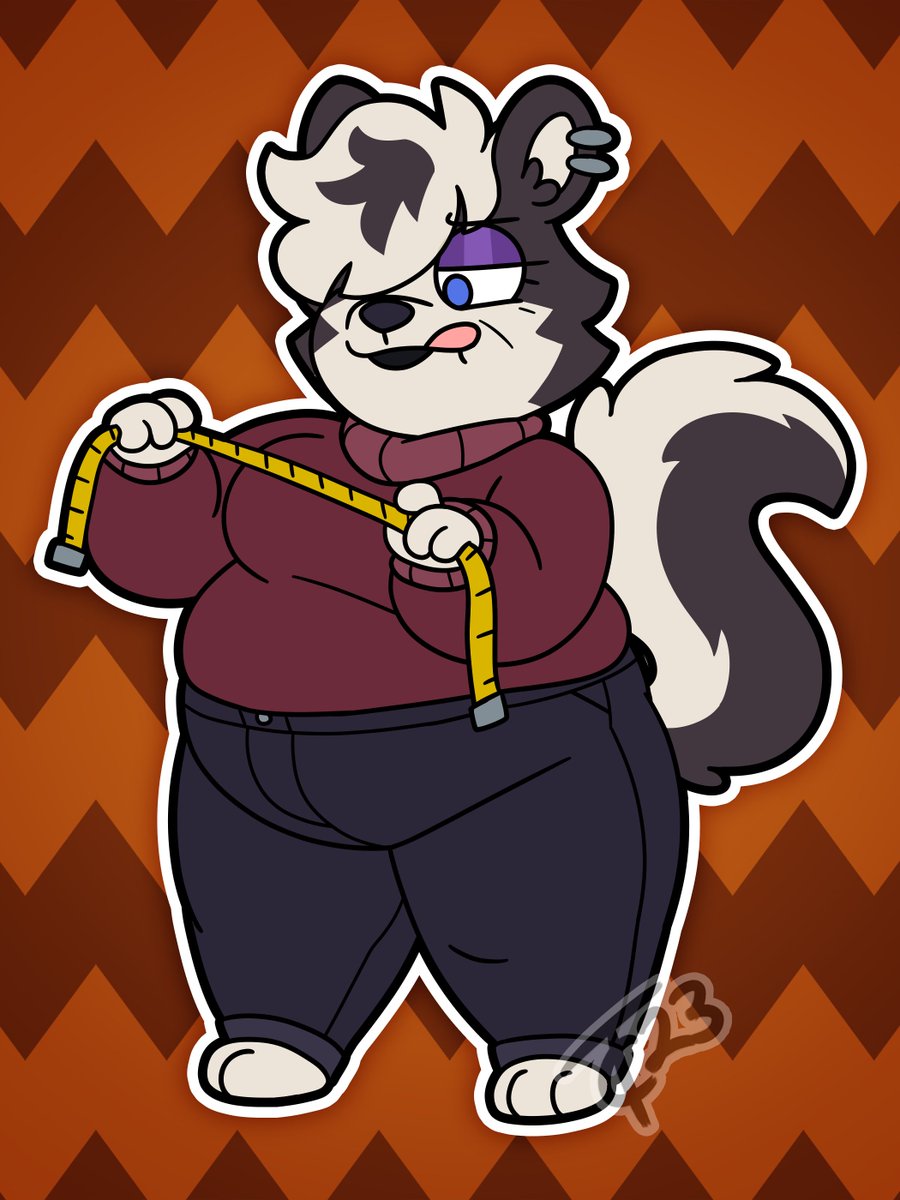CherryCryptid's tweet photo. KC's got her new fall fit on, and once measurements are done she can work on yours too! Another great pic from @tater_art , loved working with them! https://t.co/CHp1u7eIJs