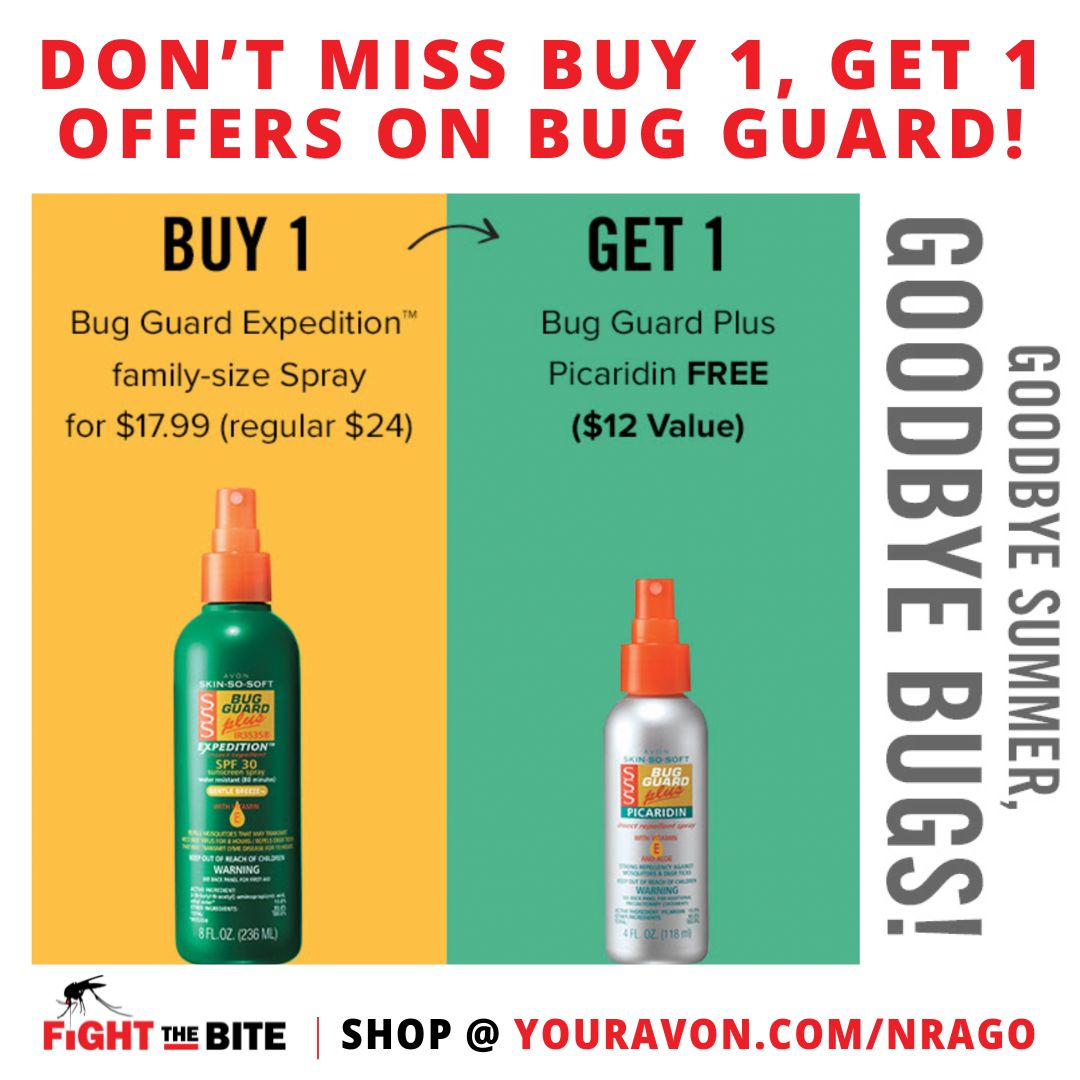 🌟 #DontMissOut! 🌟 Bug Guard's #TripleTreat is here for a LIMITED TIME! Buy 1 #BugGuard  product from $9.99 and get a FREE gift! #OnlineExclusive! 🎁

🛒 #ShopNow: bit.ly/464ouxQ

Hurry, offer ends 9/26/23 at 11:59 PM ET. Limited quantities! 🔥