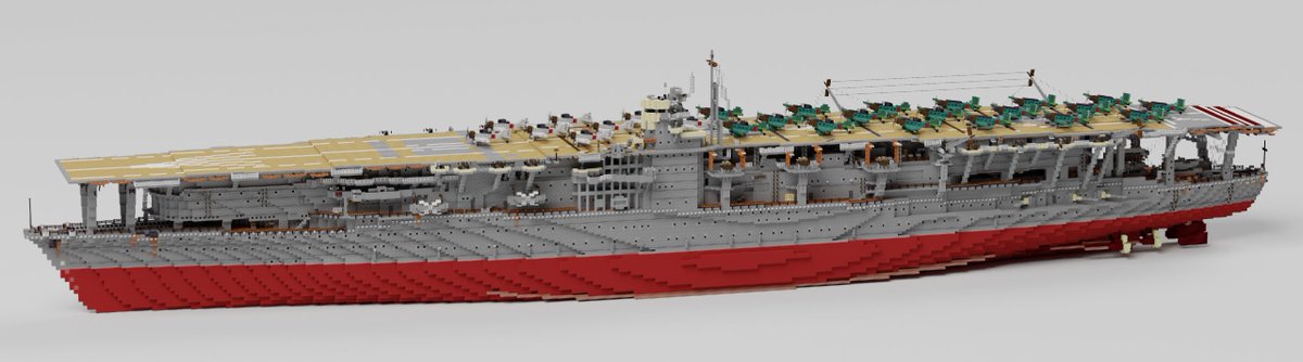 Azzuur1's tweet photo. 赤城号 1941
全甲板出击
 #Minecraft軍事部
#Minecraft https://t.co/26pfCJgYvU