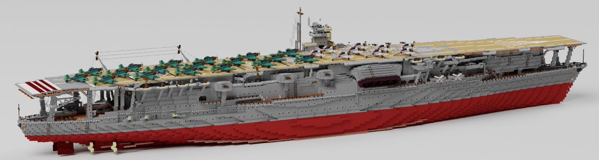 Azzuur1's tweet photo. 赤城号 1941
全甲板出击
 #Minecraft軍事部
#Minecraft https://t.co/26pfCJgYvU
