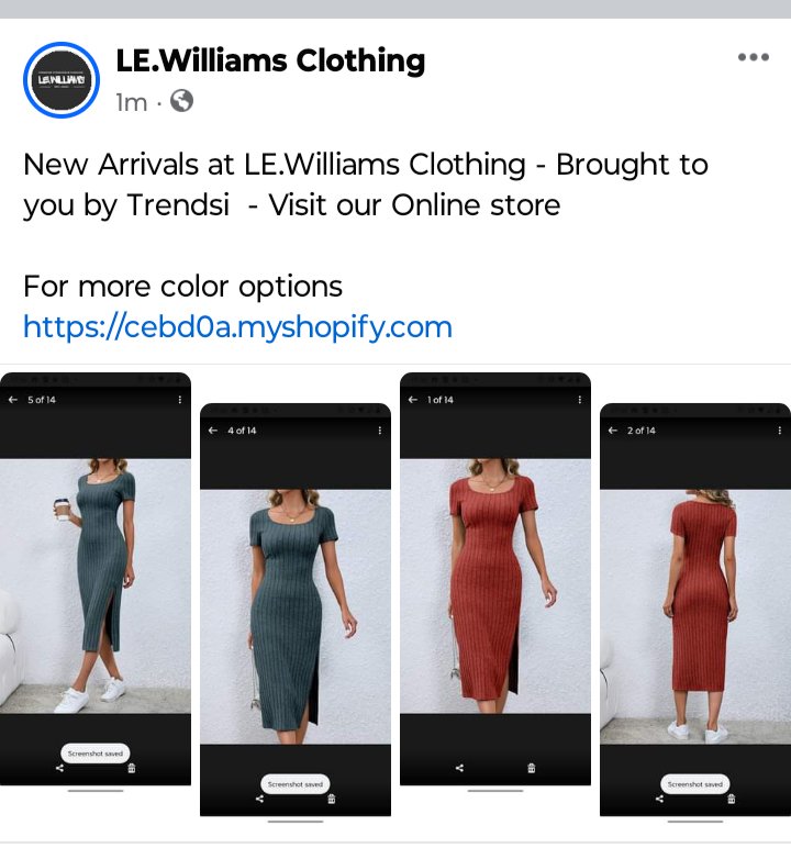 New Arrivals at LE.Williams Clothing - Brought to you by Trendsi - Visit our Online store For more options cebd0a.myshopify.com