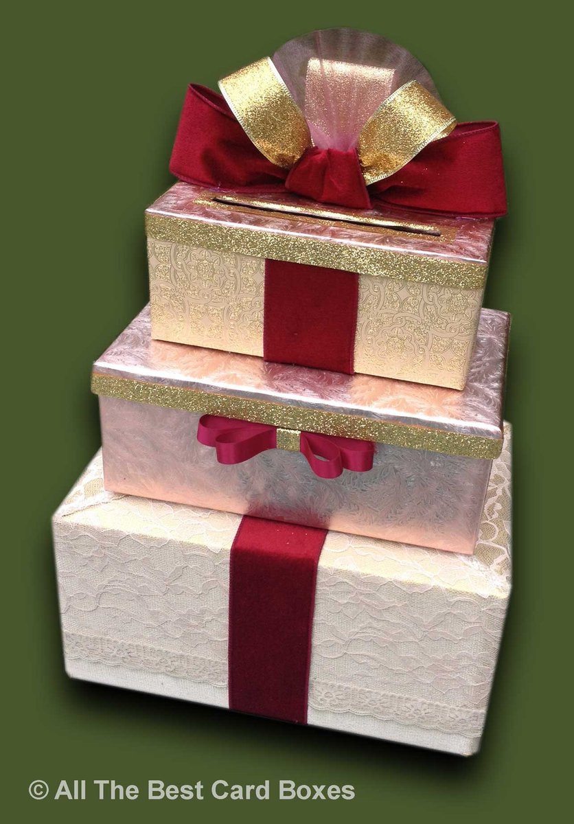 #gold #goldwedding #christmaswedding #etsyweddings #davidsbridal allthebestcardboxes.etsy.com/listing/734200…