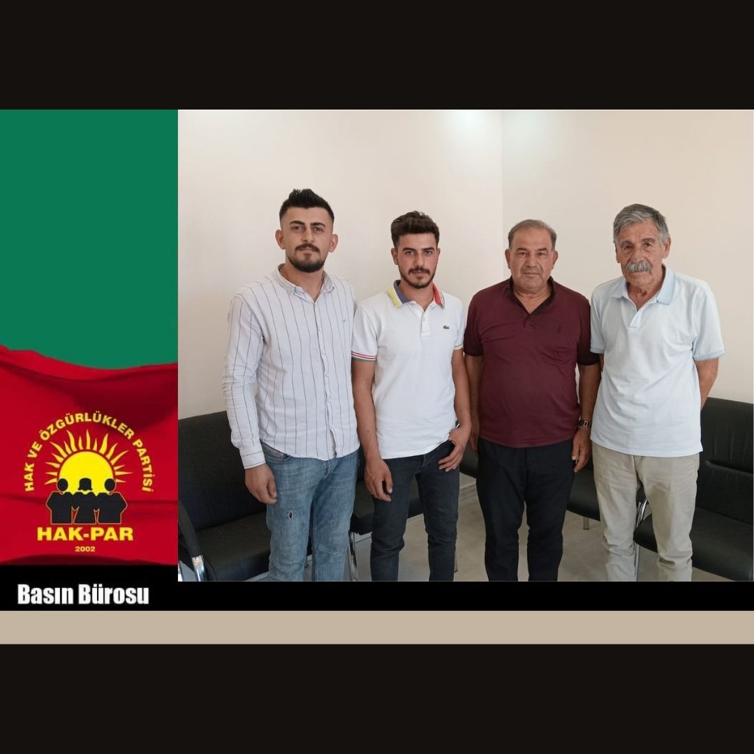 HAK_PAR's tweet photo. HAK-PAR Mardin-Artuklu ilçe Kongresi gerçekleşti.

HAK-PAR Artuklu ilçe kongresi, 24.09.2022 tarihin de Kızıltepe ilçe başkanı Ramazan İlhan ve Mazıdağ ilçe başkanı Mehmet Kurşun'un katılımıyla gerçekleşti.
HAK-PAR Artuklu ilçe başkanlığına Ali İlhan seçildi.
HAK-PAR Basın Bürosu https://t.co/jMhx0W8ifW