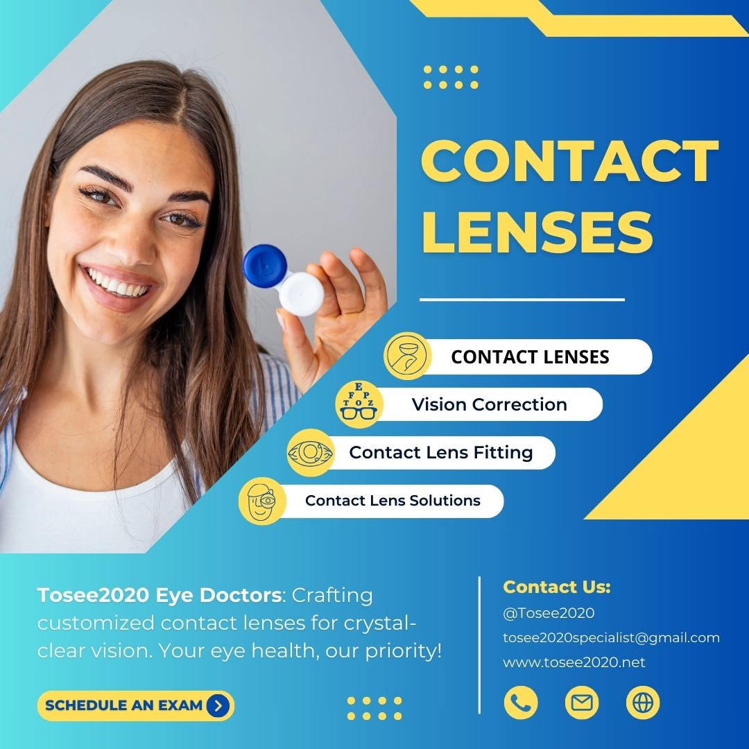 tosee2020's tweet image. &quot;At Tosee2020, we&apos;re reshaping vision with tailored contact lenses. Our eye doctors craft personalized solutions for crystal-clear sight. Discover the future of vision today. #Tosee2020 #ClearVision #CustomContactLenses #EyeCareExperts 🌟&quot;