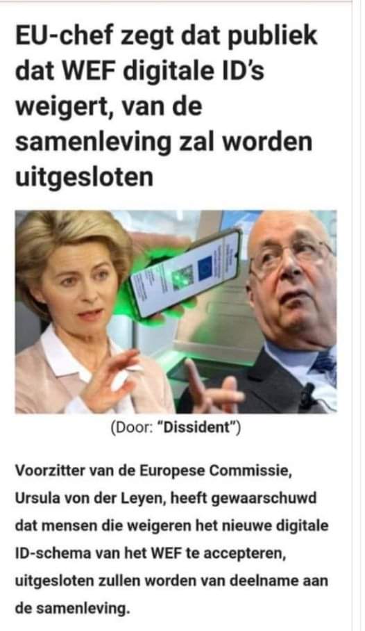 Waarschuwing! Mensen wordt wakker!!