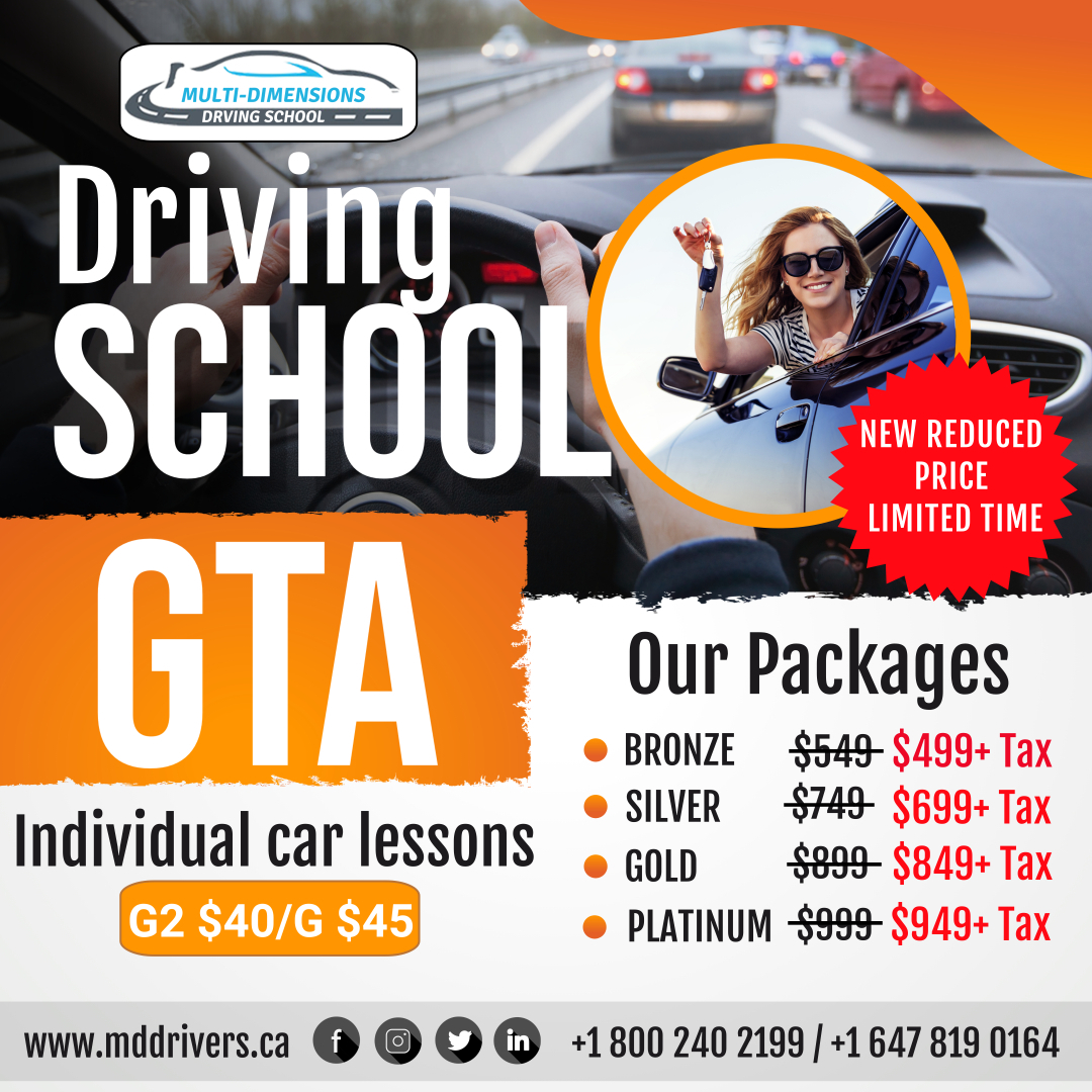 mddrivers's tweet image. GTA Driving School: Where safe driving meets driving dreams. Get started now!
.
DISCOUNTED LIMITED OFFER:
✅ G2 Lesson $40
✅ G Lesson $45
.
For more details 👇
📲 +1 800 240 2199 / +1 647 819 0164
🖥 mddrivers.ca
.
#multidimensionsdrivingschool #DriveToExcel