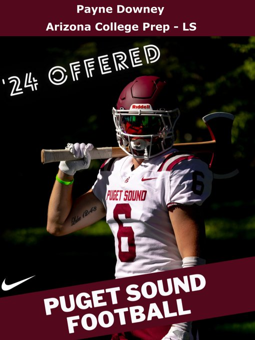 Great way to start the week! I am excited to announce that I have received an offer from @P_S_football   Thanks Coach @jeffthomas4. #LoggerUP

@ACPFootball17
@CoachBlueford
@CoachBartz
@JUSTCHILLY
@ZachAlvira
@gridironarizona