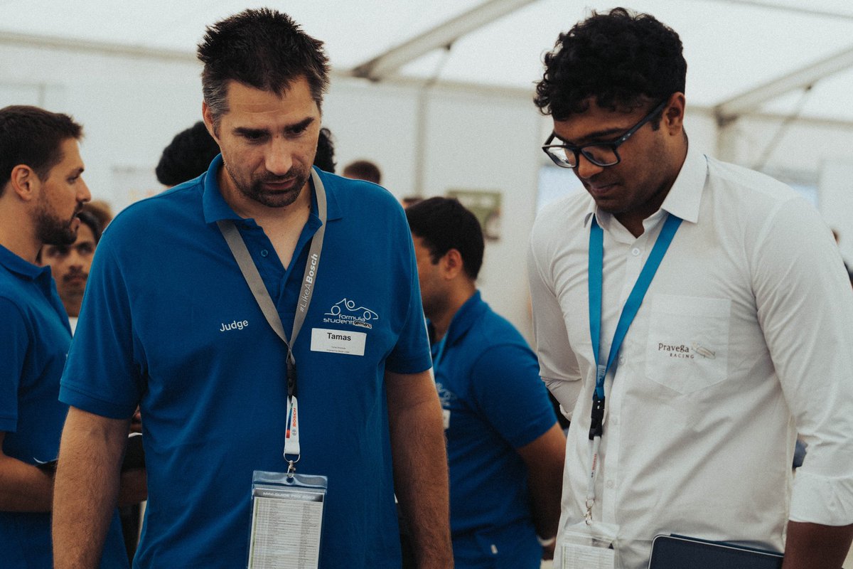 PravegaRacing's tweet photo. Judges - 2/3

Through their constant and valuable insights, we were able to gauge our standings with respect to every event and improve on them. https://t.co/Q2eYSBni0C