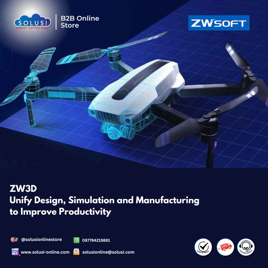 Elevate Your Productivity with ZW3D! 🚀🎨 

Shop Now : solusi-online.com/product/zw3d-p…

#ZW3D #ProductivityBoost #InnovationUnleashed #License #Software #SolusiOnlineStore #B2BOnlineStore