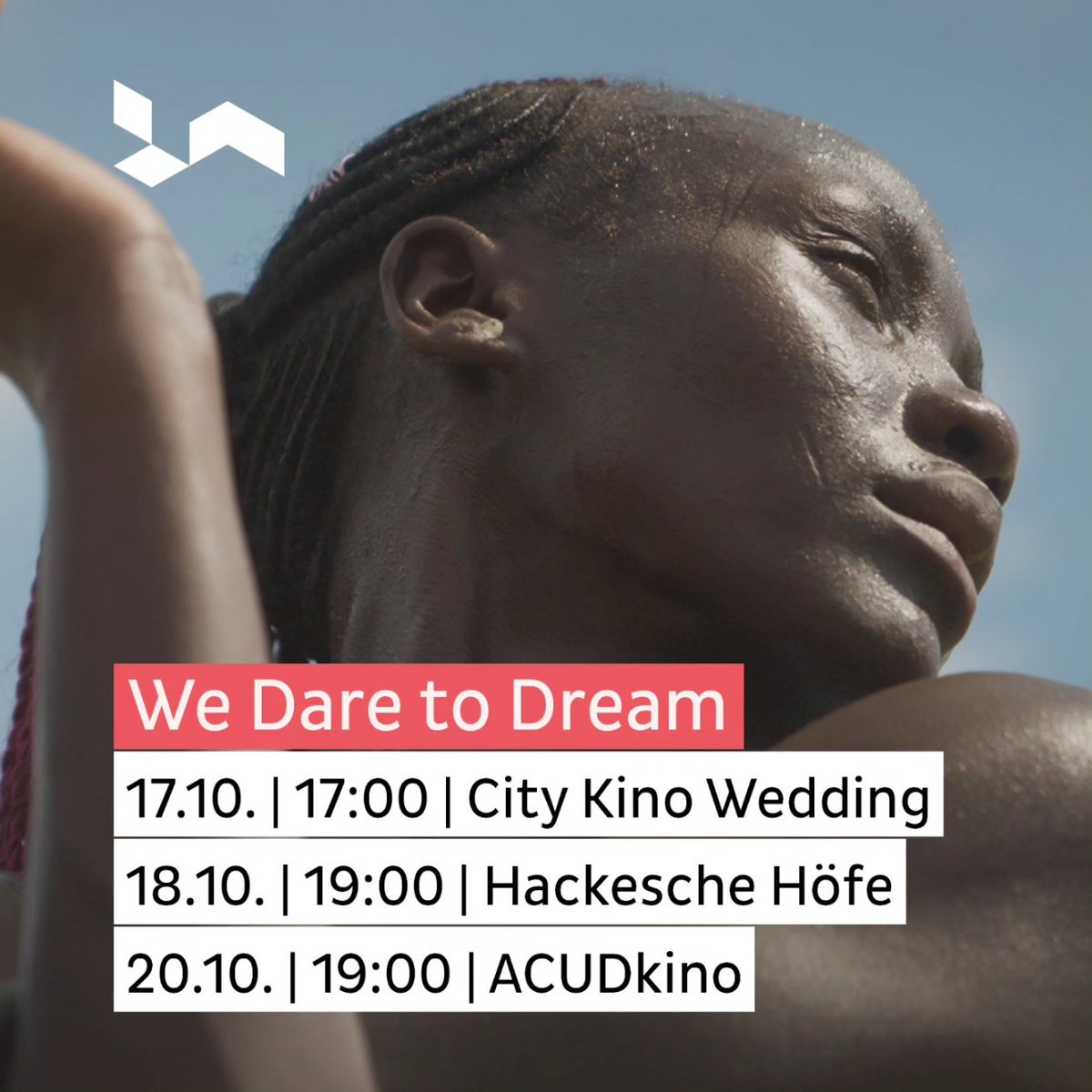 Experience the transformative power of sports and dreams in 'We Dare to Dream' & 'We Have a Dream'. Two films. Two inspiring journeys. Tickets available now! #DareToDream #WeHaveADream #FilmFestival
