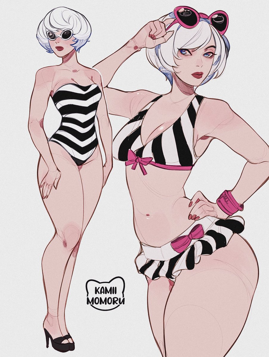 ⠀ ⠀   

⠀ ⠀   She is, in fact, Barbie. 

⠀ ⠀