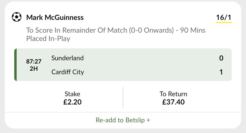 marc_smith2's tweet photo. @__JoshuaJames I’ll do this more often…. 🤣 get in! Had him at 16/1 in play https://t.co/9Y08pvdVZy