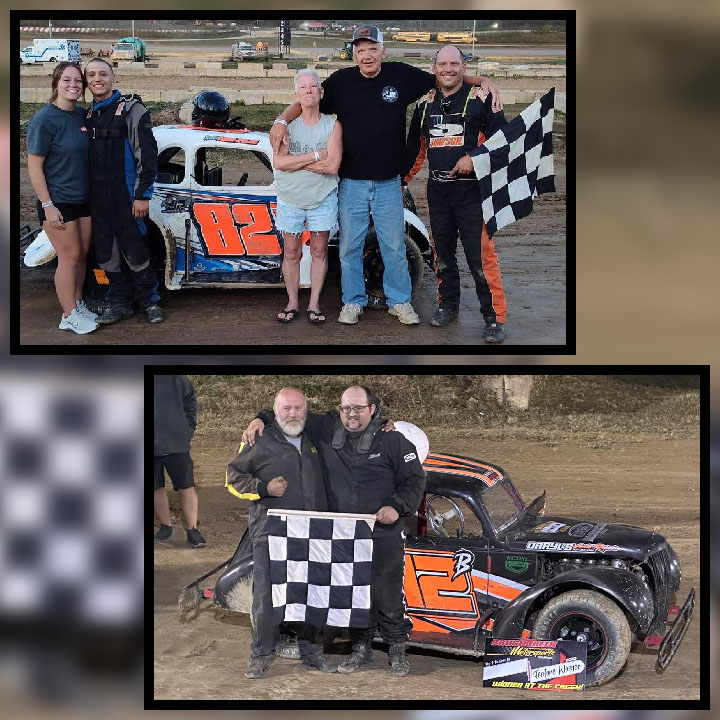 Legends Nation | LegendsNation.com (@legendsnation) on Twitter photo Ronnie Niehaus won the Ohio Valley Legend Car Series feature on Saturday, Sept. 23, at Brushcreek Motorsports Complex (OH), while Anthony Bumgarner won the Dark Horse Dash. Results: legendsnation.com/2023/09/24/bru… (series photo) #legends #legendsnation #uslci <a href="/BMCupdates/">Brushcreek Motorsports Complex</a> Ronnie Niehaus won the Ohio Valley Legend Car Series feature on Saturday, Sept. 23, at Brushcreek Motorsports Complex (OH), while Anthony Bumgarner won the Dark Horse Dash. Results: legendsnation.com/2023/09/24/bru… (series photo) #legends #legendsnation #uslci <a href="/BMCupdates/">Brushcreek Motorsports Complex</a>