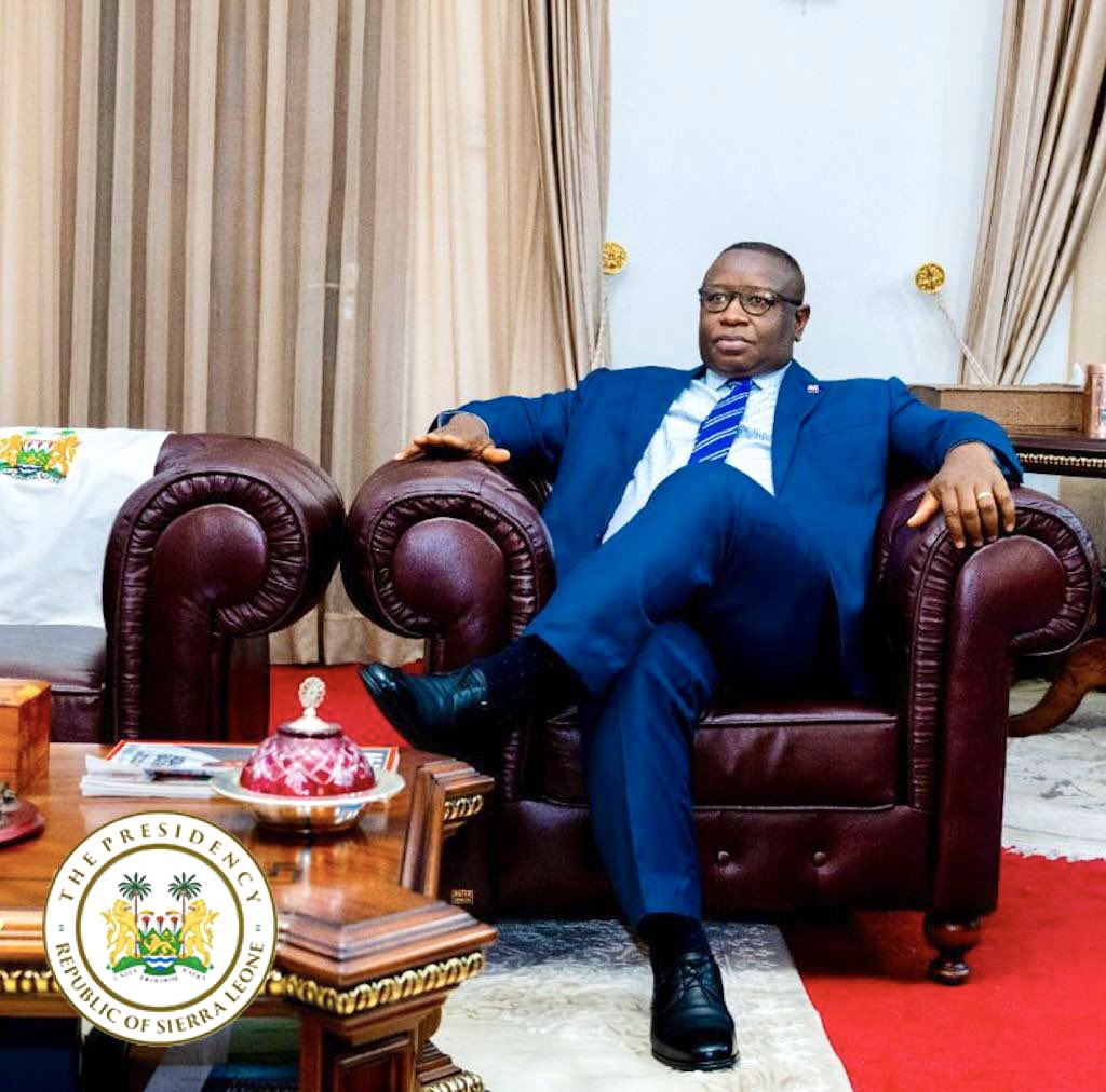 Julius Maada Bio tweet media