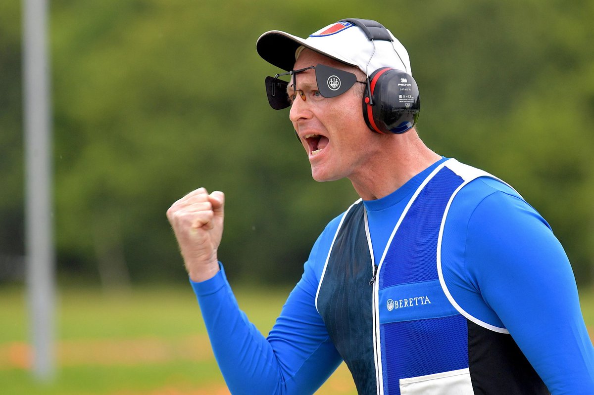 ItaliaTeam_it's tweet photo. ARGENTO DOPPIO 🥈🤩🥈

Spettacolo #ItaliaTeam ai Campionati Europei di tiro a volo a Osijek, in Croazia!

Silvana Stanco e Mauro De Filippis salgono sul secondo gradino del podio rispettivamente nel trap femminile e maschile! 💪🏻

Bravissimi, ragazzi!!!!!! 💚🤍❤️

#tiroavolo https://t.co/Smb5Hfg11C