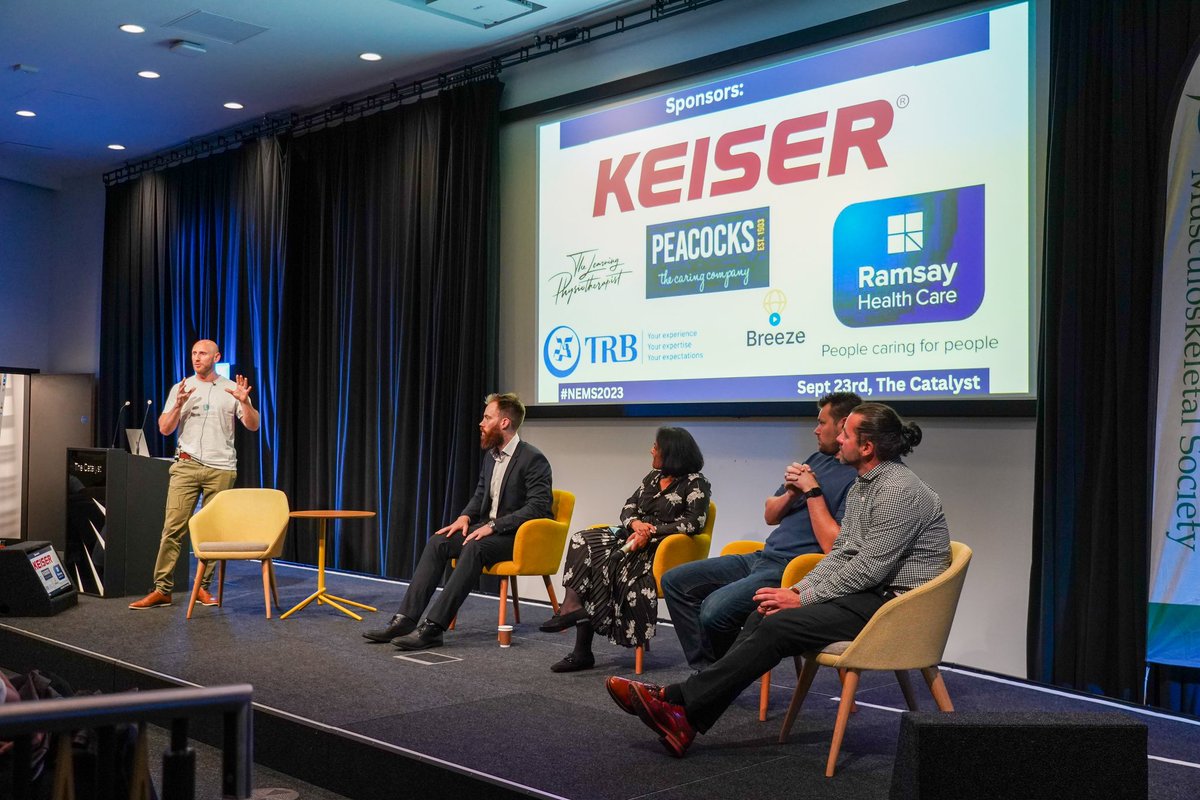 Reflecting on an incredible conference yesterday … such an amazing line up of MSK speakers that inspire us to be better clinicians for our patients and for the profession. So proud to be part of this team and excited to see what the future holds for NEMS. #nems #nems2023